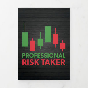 Belegger Professioneel Risiconemer Drieluik Kaart