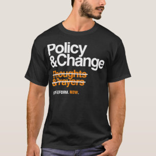 Beleid en verandering voor de hervorming van het P T-shirt
