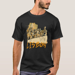 Belem Lissabon, illustratie van ontdekkingen T-shirt