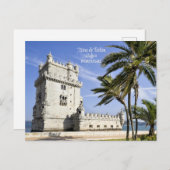 Belém Tower foto, Lissabon, Portugal Briefkaart (Voorkant / Achterkant)