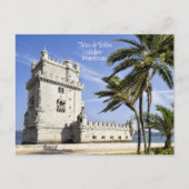 Belém Tower foto, Lissabon, Portugal Briefkaart (Voorkant)