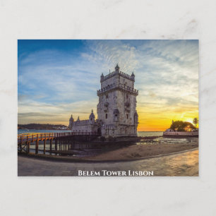 Belem Tower Lissabon Briefkaart