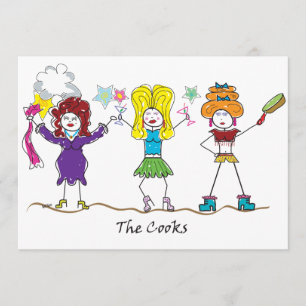 Belemmering koningin, de koks, Uitnodiging