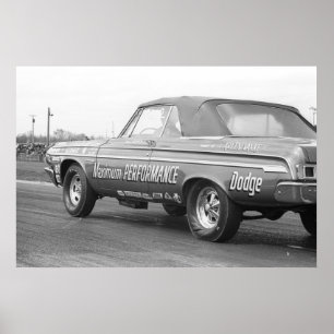  belemmering - Maximum Prestaties 1964 Dodge Poster