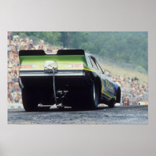  belemmering - Monza Funny Car Poster