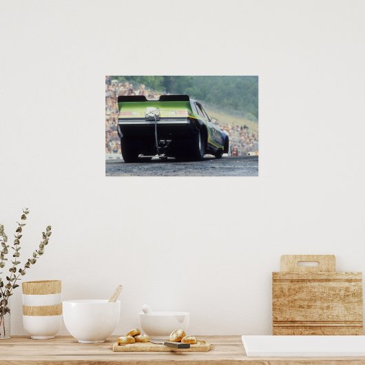  belemmering - Monza Funny Car Poster (Keuken)