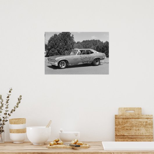 belemmering - Oerwoud Jim 1 Poster (Keuken)