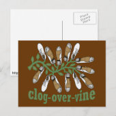 Belemmering over de Dans van de Wijnstok Briefkaart (Voorkant / Achterkant)