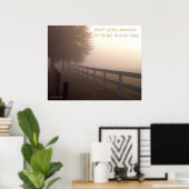 Belemmeringen voor het leven door TDGallery Poster (Thuiskantoor)