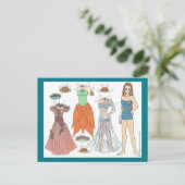 Belethwen Elf Paper Doll Briefkaart (Staand voorkant)