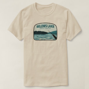 Belews Lake North Carolina Gevist Rod T-shirt