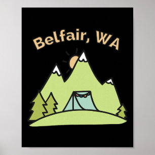 Belfair Wa Bergen Wandelen Klimmen Kamperen En O Poster