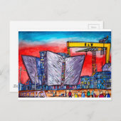 Belfast Alive - Titanic Quarter Briefkaart (Voorkant / Achterkant)