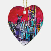 Belfast Alive - Universiteit van Queens Keramisch Ornament (Links)