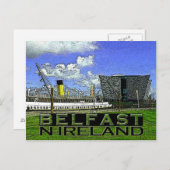 Belfast Briefkaart (Voorkant / Achterkant)