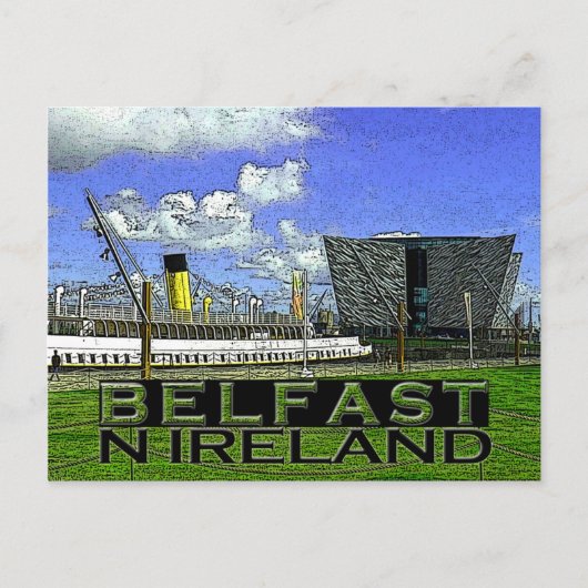 Belfast Briefkaart (Voorkant)