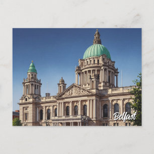 Belfast City Hall Ansichtkaart Briefkaart