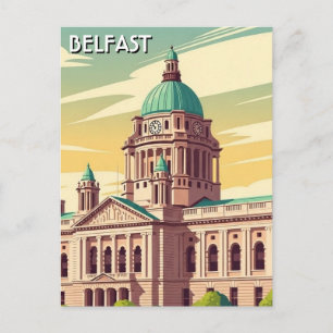 Belfast City Hall Noord-Ierland Reis Briefkaart
