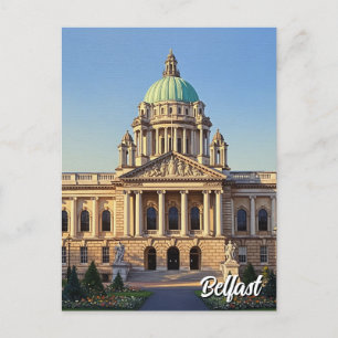 Belfast City Hall Noord-Ierland Reis Briefkaart