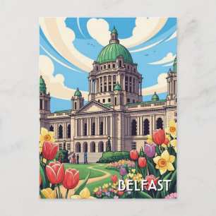 Belfast City Hall Noord-Ierland Reizen Briefkaart