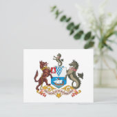 Belfast Coat of Arms Briefkaart (Staand voorkant)
