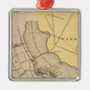 Belfast, Maine Metalen Ornament