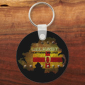 Belfast Northern Ireland Sleutelhanger (Voorkant)