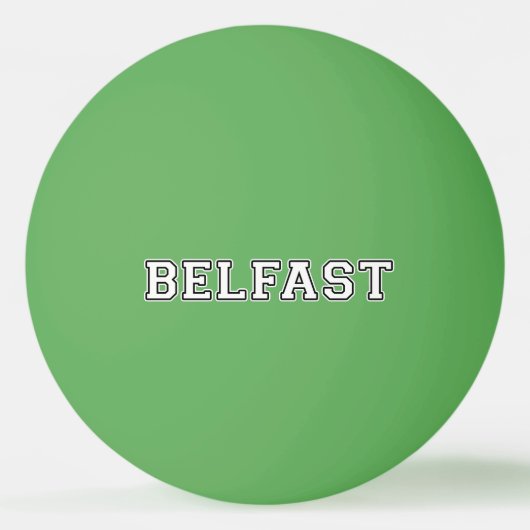 Belfast Pingpongballen (Voorkant)