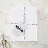 Belfast Skyline Cadeaulabel (Met Touw)