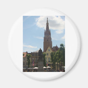 Belfort in Brugge Magneet