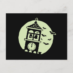 Belfry Bats Moon Briefkaart