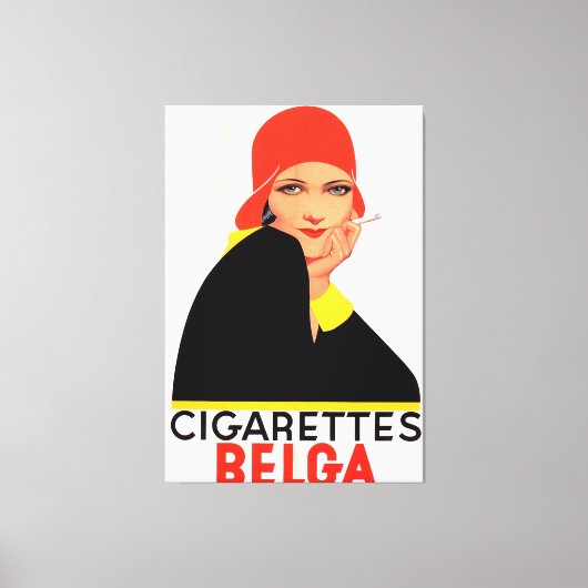 Belga Cigs Canvas Afdruk (Voorkant)