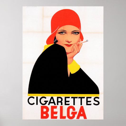 Belga Cigs Poster (Voorkant)