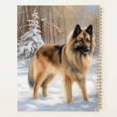 Belge Tervuren Laissons neiger Noël (Dos)