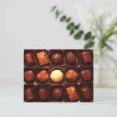 BELGIAN CHOCOLATES BRIEFKAART (Staand voorkant)
