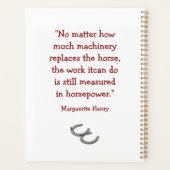 Belgian Draft Horse Daily Planner (Dos)