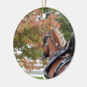 Belgian Draft Horse ornament (Links)
