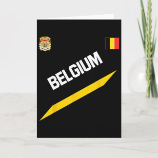 Belgian Football Soccer Ball Travel Jersey Allez L Kaart