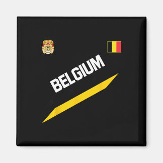 Belgian Football Soccer Ball Travel Jersey Allez L Magneet