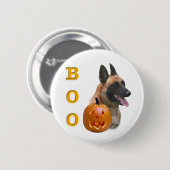 Belgian Malinois Boo Ronde Button 5,7 Cm (Voorkant /achterkant)