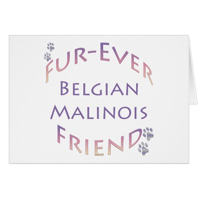 Belgian Malinois Furever (Voorkant Horizontaal)