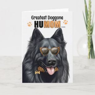 Belgian Sheepdog Beste HuMOM Ever Moederdag Feestdagen Kaart