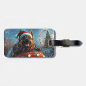 Belgian Shepherd Dog Roller Onderzetter Kerst Bagagelabel (Achterkant horizontaal)
