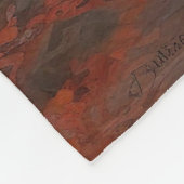 Belgian Shepherd in Autumn Leaves Herfst Inspire Fleece Deken (Hoek)