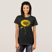 Belgian Tervuren Sunflower T-shirt (Voorkant volledig)