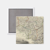 België 6 magneet (Voorkant / Achterkant)