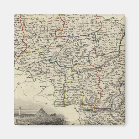 België 6 magneet (Voorkant)