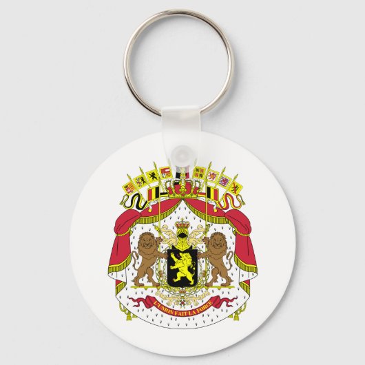 België BE Sleutelhanger (Voorkant)