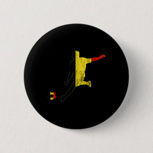 België Belgische vlag Belgique Belgie Belgisch Voe Ronde Button 5,7 Cm
