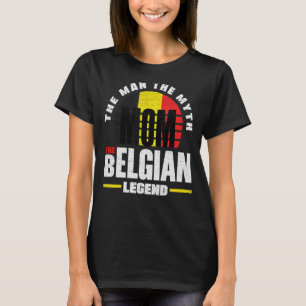 België Belgische Vlagmoeder T-shirt